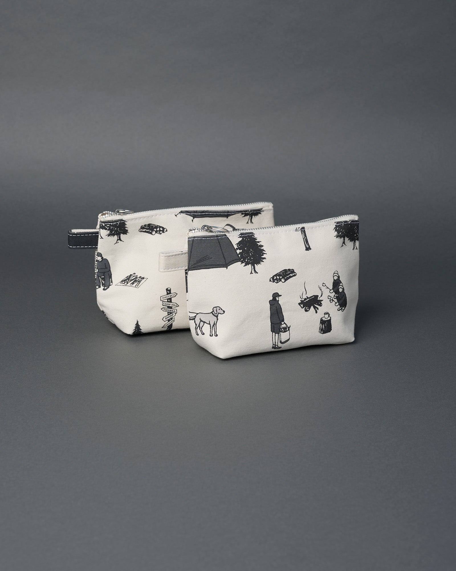 Gris × TEMBEA TOILETRY BAG MEDIUM Natural