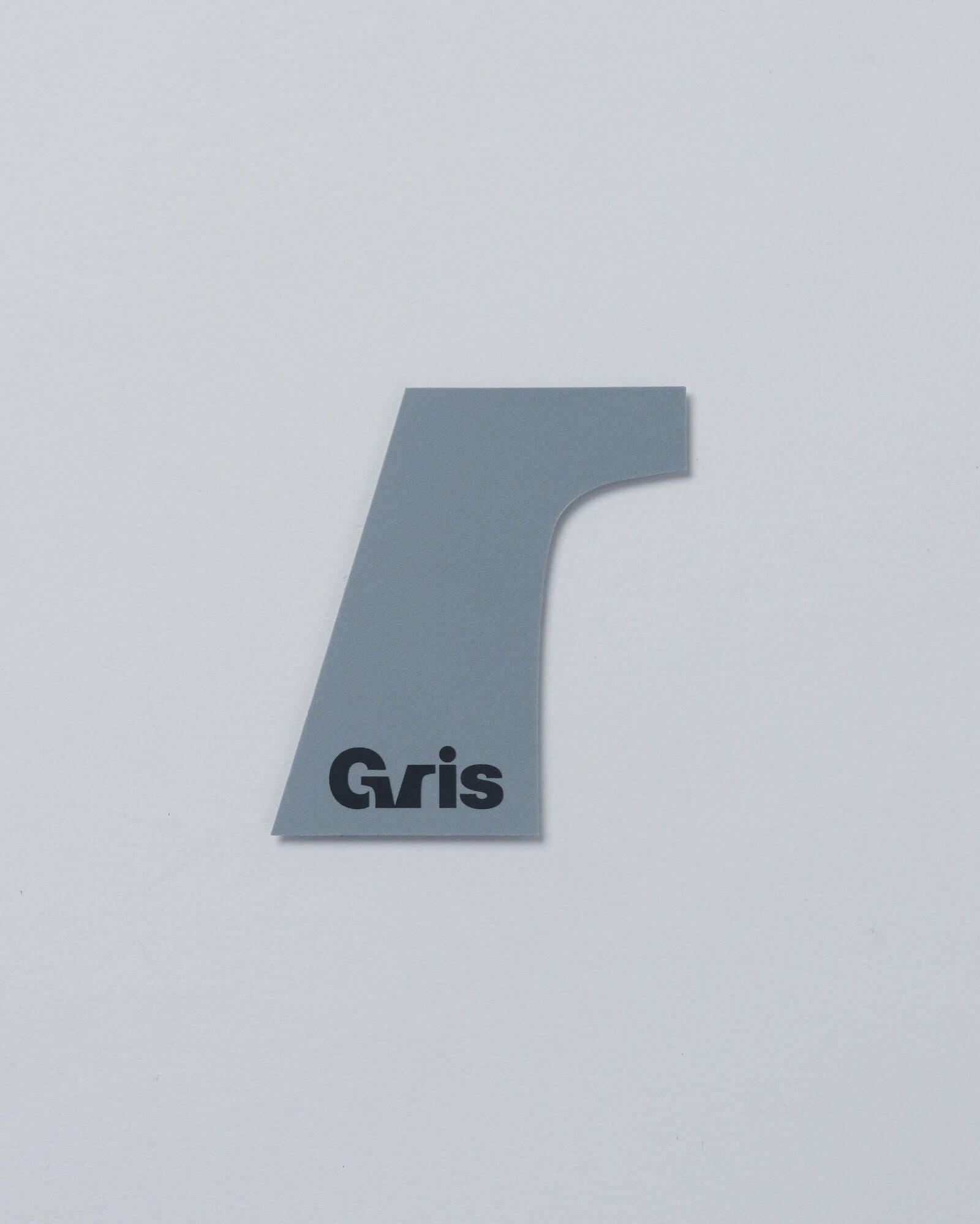 Gris LOGOMARK STICKER